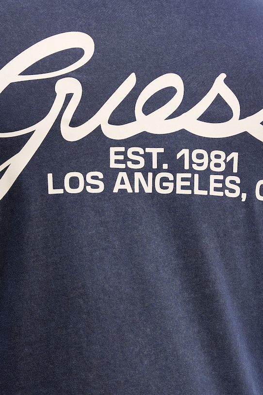 Guess t-shirt bawełniany M5BI70.I3Z14 granatowy
