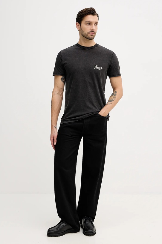 Guess t-shirt bawełniany M5BI70.I3Z14 szary AW25