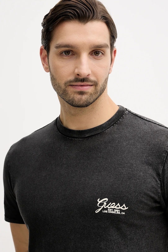 Guess t-shirt bawełniany szary M5BI70.I3Z14