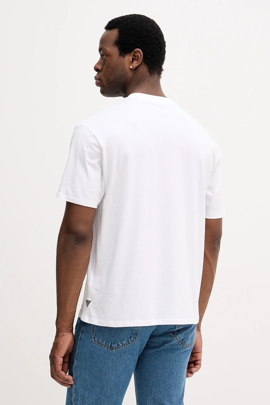 Ρούχα Βαμβακερό μπλουζάκι Guess M5BI76.I3Z14 λευκό