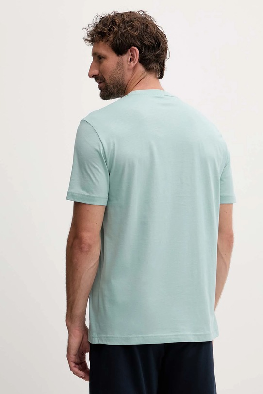 Odzież EA7 Emporio Armani t-shirt bawełniany AF10375.7M000898 turkusowy