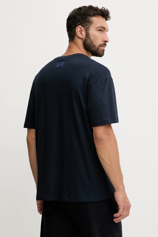Odzież EA7 Emporio Armani t-shirt bawełniany AF10375.7M001129 fioletowy