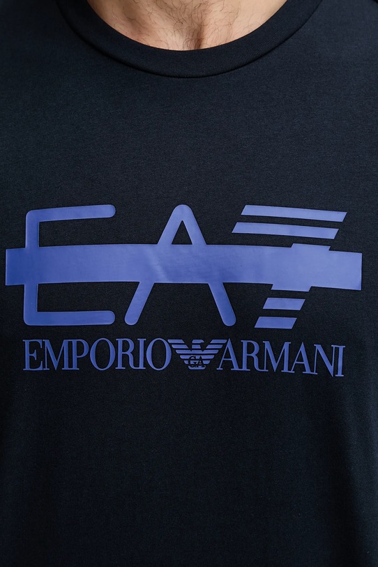 EA7 Emporio Armani t-shirt bawełniany AF10375.7M001129 fioletowy