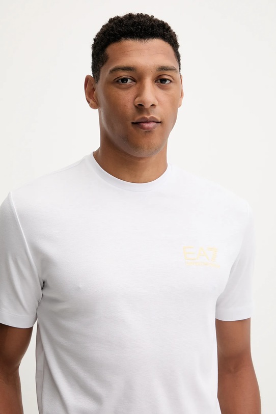 EA7 Emporio Armani t-shirt biały AF13739.7M000666