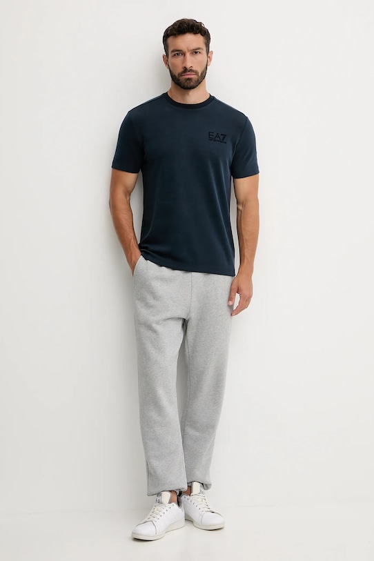 EA7 Emporio Armani t-shirt AF13862.7M000756 granatowy AW25