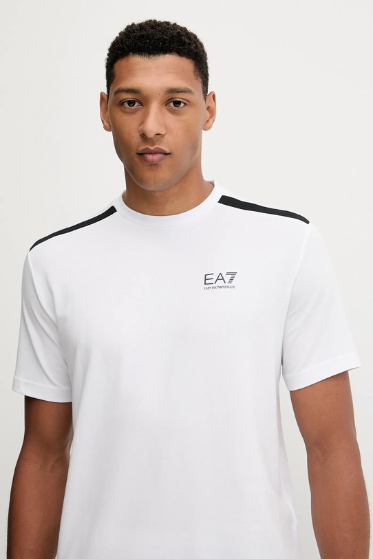 EA7 Emporio Armani t-shirt biały AF13956.7M000656