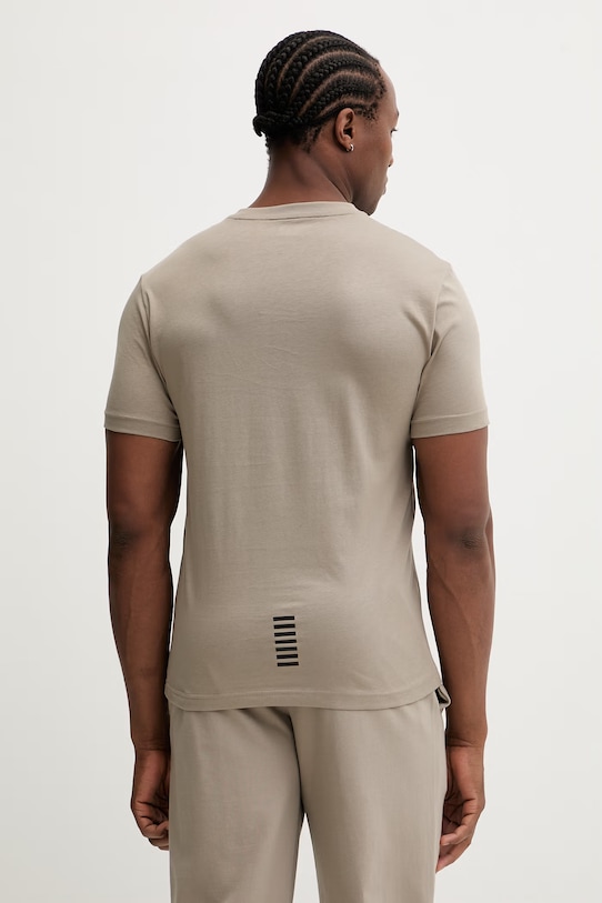 Odzież EA7 Emporio Armani t-shirt bawełniany PJVPZ.8NPT25 beżowy