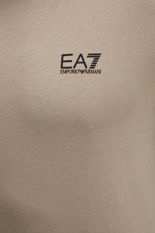 EA7 Emporio Armani t-shirt bawełniany PJVPZ.8NPT25 beżowy