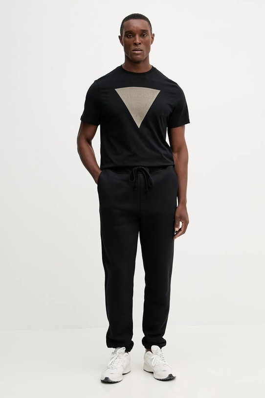 Guess t-shirt bawełniany M5BI04.I3Z14 czarny NC25