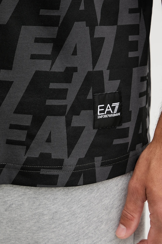 EA7 Emporio Armani t-shirt bawełniany AF10378.7M000980 szary