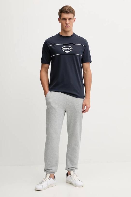 EA7 Emporio Armani t-shirt AF16548.7M000984 granatowy AW25