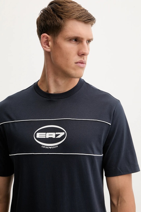 EA7 Emporio Armani t-shirt granatowy AF16548.7M000984