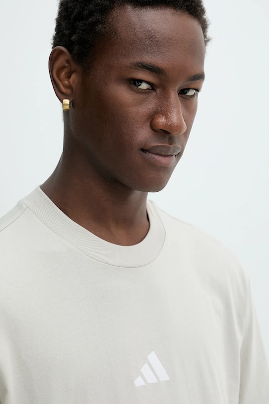 adidas tricou din bumbac Essential JD1779 bej