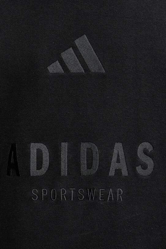 Βαμβακερό μπλουζάκι adidas All SZN JL6549 μαύρο