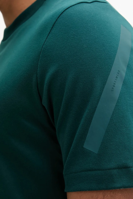 Памучна тениска adidas x Z.N.E JW4736 зелен