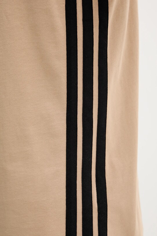 adidas t-shirt bawełniany Essentials JX0734 beżowy