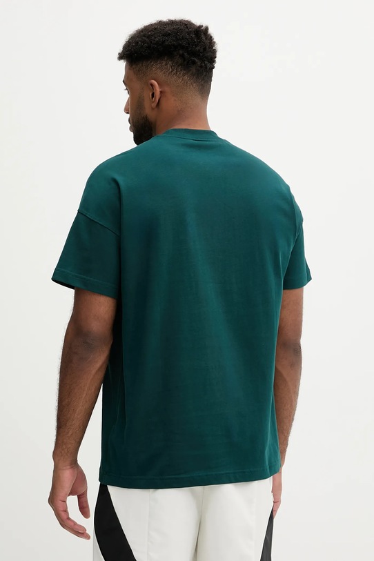 Odzież adidas t-shirt bawełniany All SZN JX5079 zielony