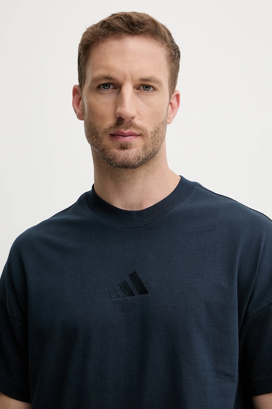 adidas tricou din bumbac All SZN bleumarin JX5080