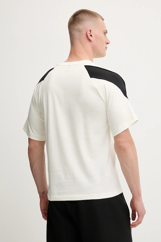 Îmbrăcăminte adidas tricou din bumbac Stadium JX5640 bej