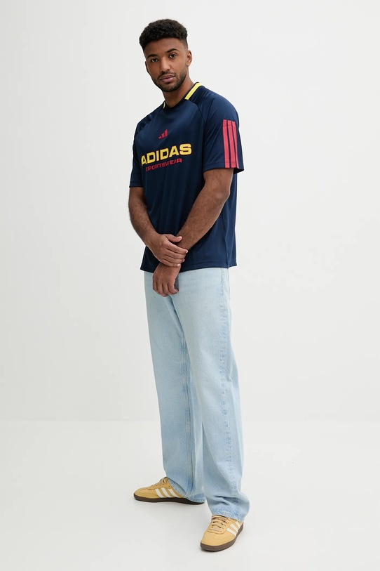 adidas t-shirt Tiro KB5571 granatowy AW25