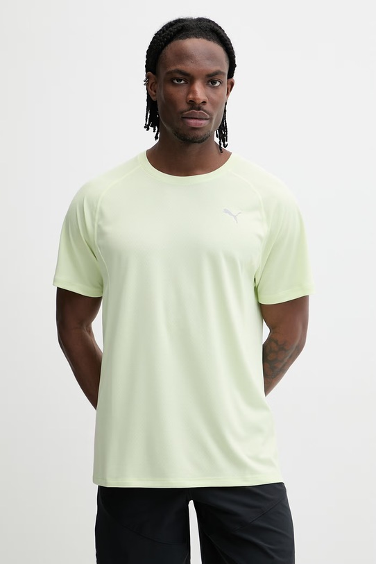 Puma t-shirt treningowy zielony 526600