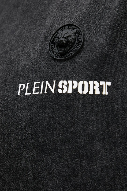 Бавовняна футболка PLEIN SPORT FAEC.MTK8377.STE001N чорний