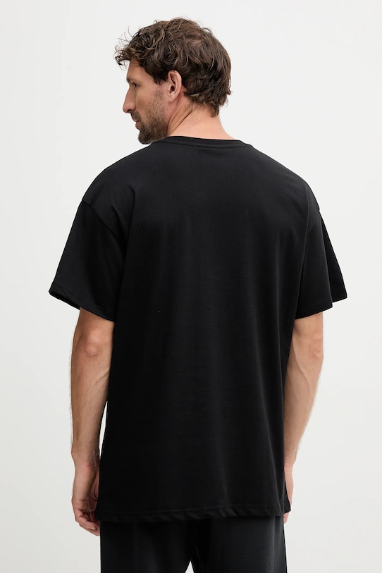 Îmbrăcăminte PLEIN SPORT tricou din bumbac PAEC.MTK8324.STE001N negru