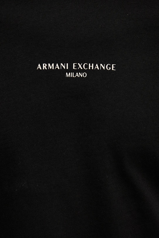 Armani Exchange t-shirt bawełniany XM001360.AF10358 czarny