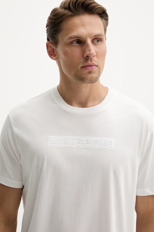 Armani Exchange t-shirt bawełniany biały XM001414.AF16432
