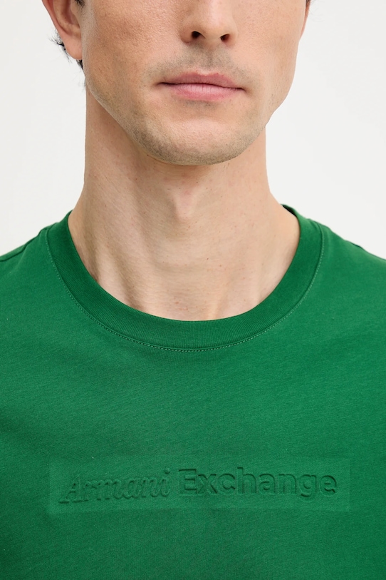 Armani Exchange tricou din bumbac XM001414.AF16432 verde