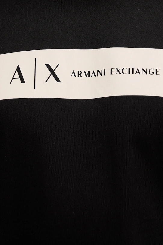 Pamučna majica Armani Exchange XM001425.AF10361 crna