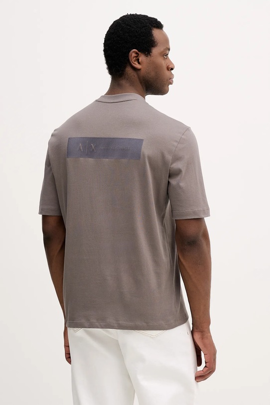 Odzież Armani Exchange t-shirt bawełniany XM001426.AF10362 brązowy