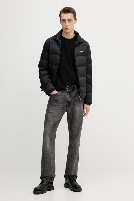 Armani Exchange t-shirt bawełniany XM001431.AF10337 czarny AW25