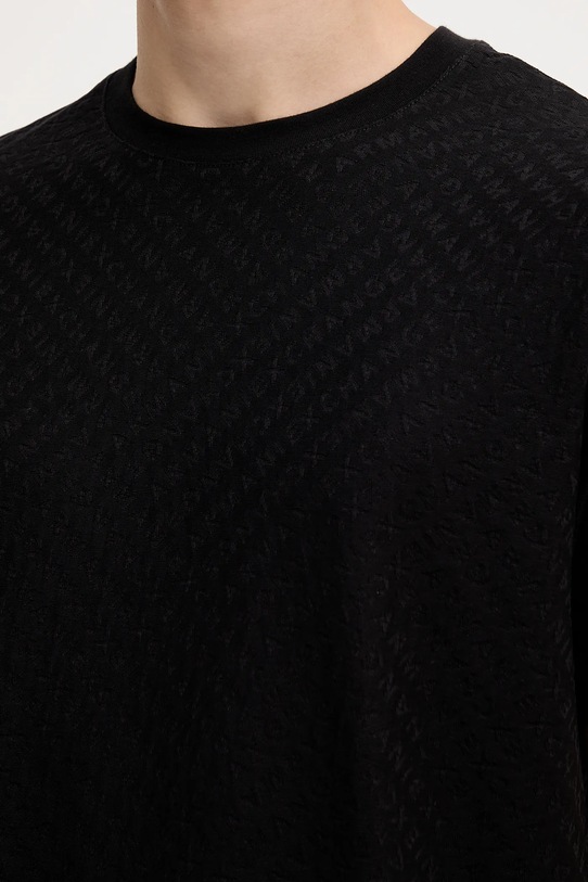 Armani Exchange t-shirt bawełniany XM001431.AF10337 czarny