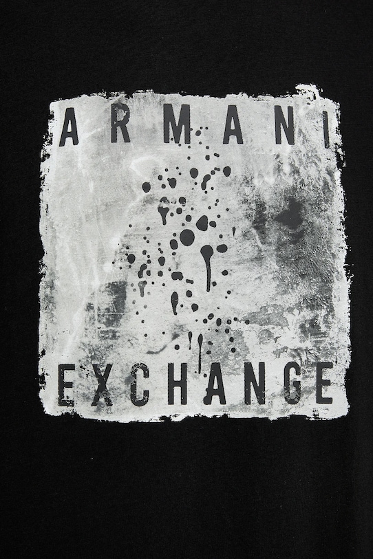 Armani Exchange t-shirt bawełniany XM001448.AF10358 czarny