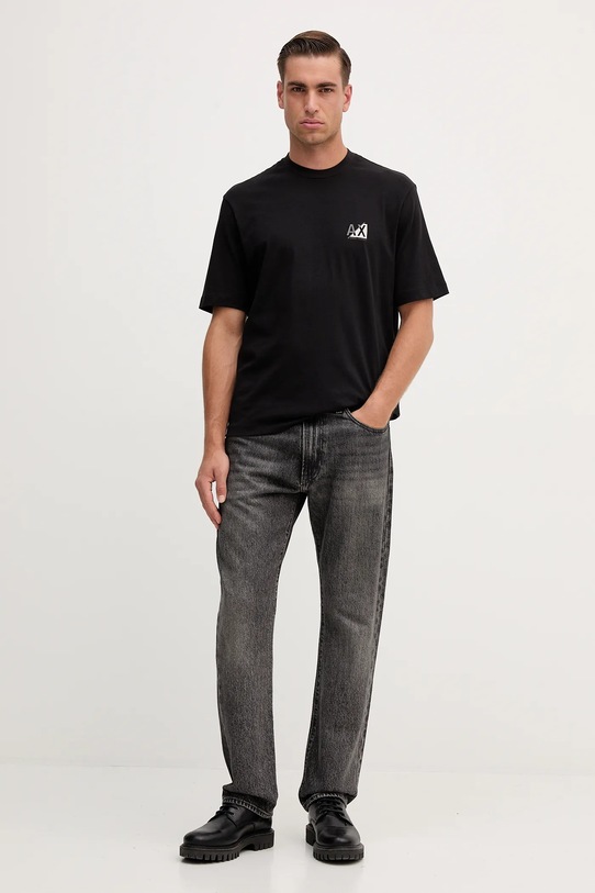 Бавовняна футболка Armani Exchange XM001451.AF10356 чорний AW25