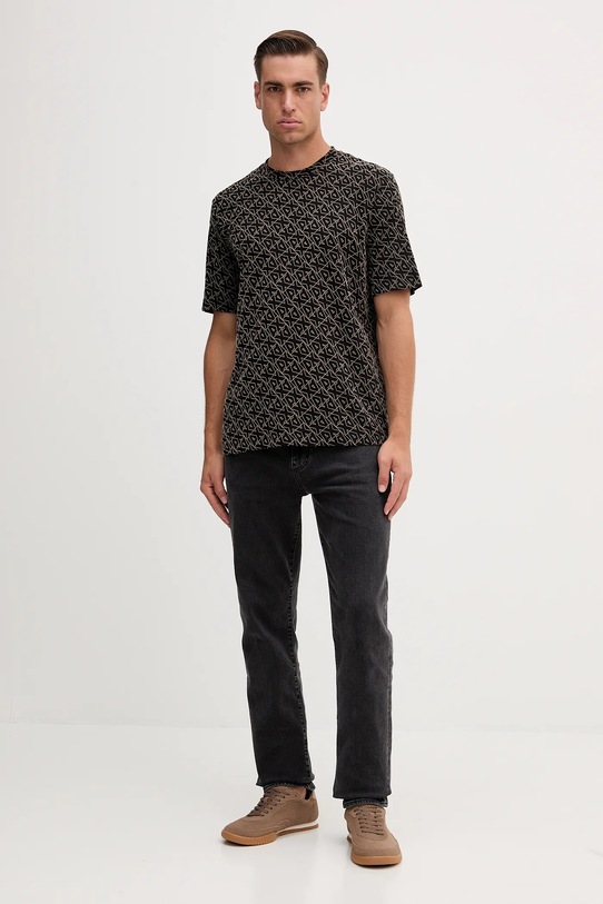 Armani Exchange t-shirt bawełniany XM001897.AF10356 czarny AW25