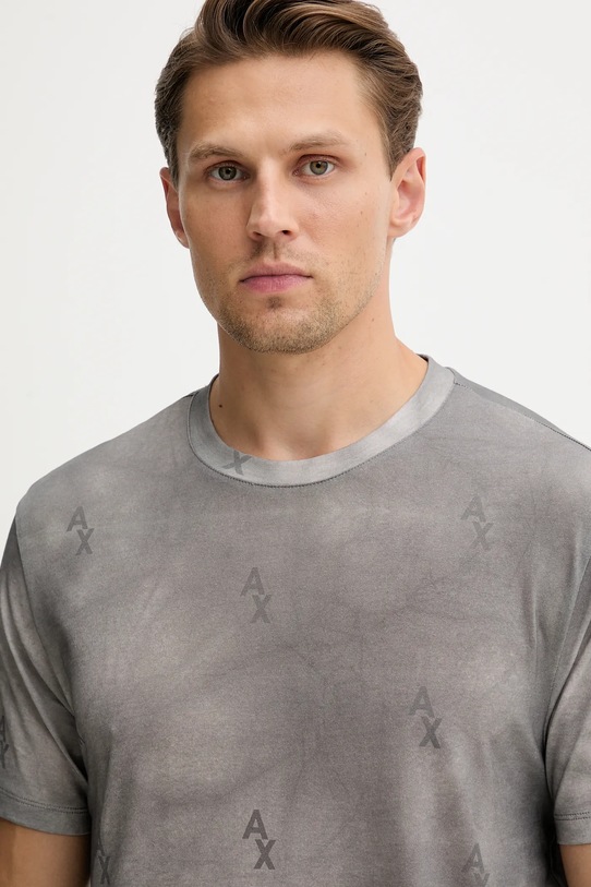 Armani Exchange tricou din bumbac gri XM001900.AF10356