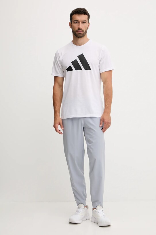 adidas Performance t-shirt treningowy Train Essentials IM4373 biały AW25