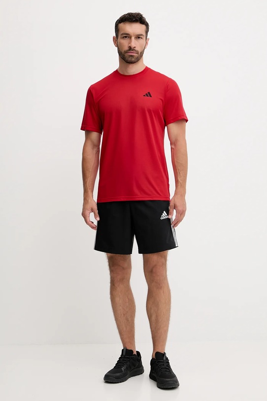 adidas Performance t-shirt treningowy Train Essentials JC5194 czerwony AW25