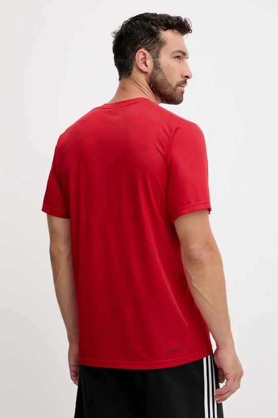 Odzież adidas Performance t-shirt treningowy Train Essentials JC5194 czerwony