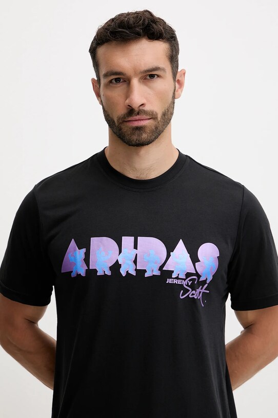 adidas Performance t-shirt treningowy PRIDE czarny JL7620