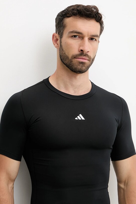 adidas Performance t-shirt treningowy Techfit czarny JP4674
