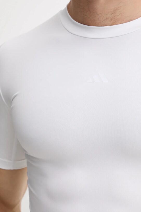 adidas Performance t-shirt treningowy Techfit JP4675 biały