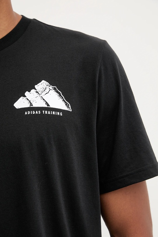 adidas Performance t-shirt treningowy TIE-INS JW3926 czarny