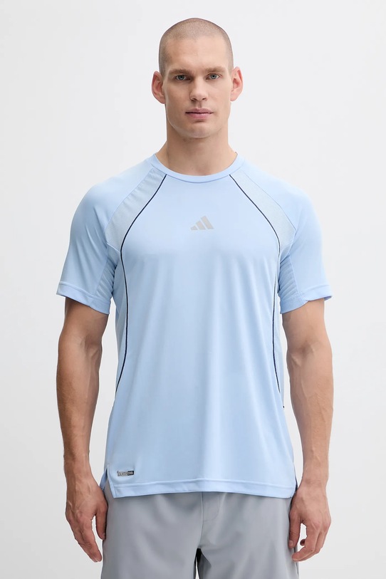 Одяг Тренувальна футболка adidas Performance INTENSITY KB9737 блакитний