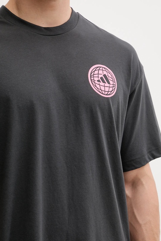 adidas Performance t-shirt treningowy WORKOUT ESSENTIALS PLUS KC5853 szary