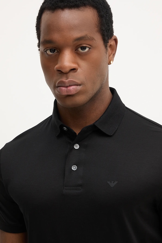 Emporio Armani polo czarny 8N1F96.1JUVZ