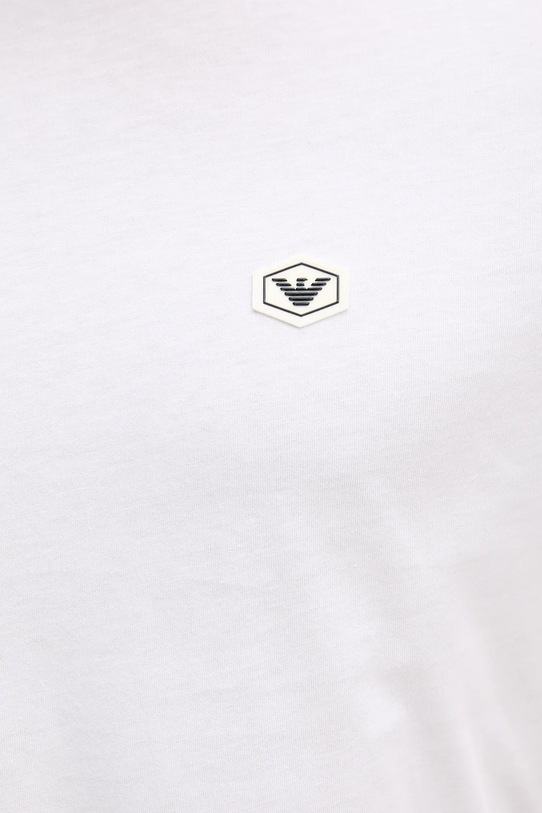 Emporio Armani t-shirt bawełniany 8N1TQ6.1JRGZ biały