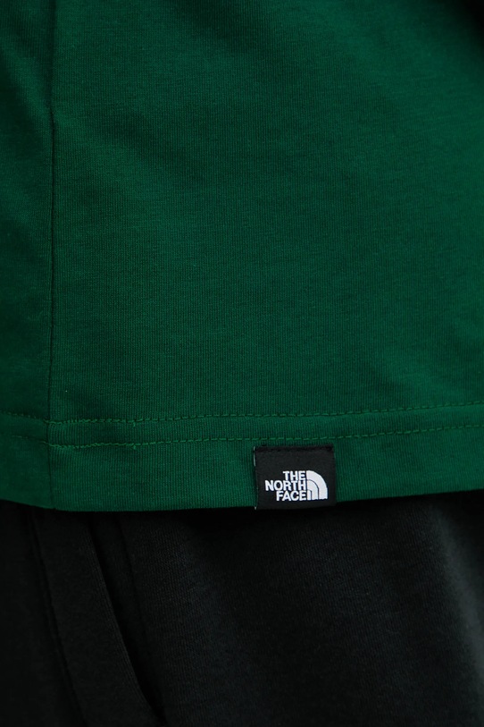 Μπλουζάκι The North Face Simple Dome NF0A87NG1KI1 πράσινο